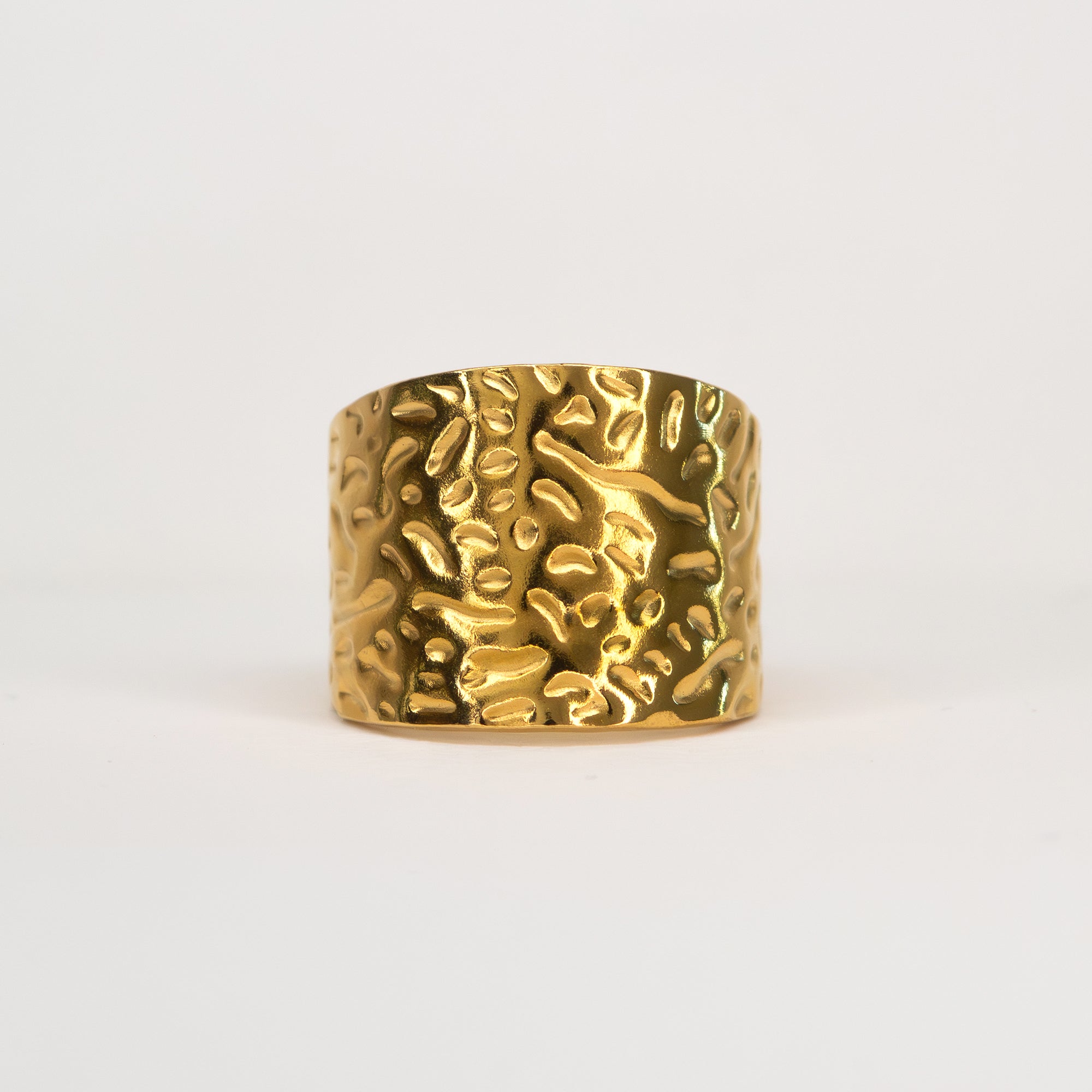 Alva Textured Ring