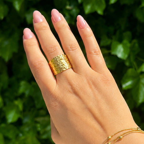 Alva Ring met Textuur