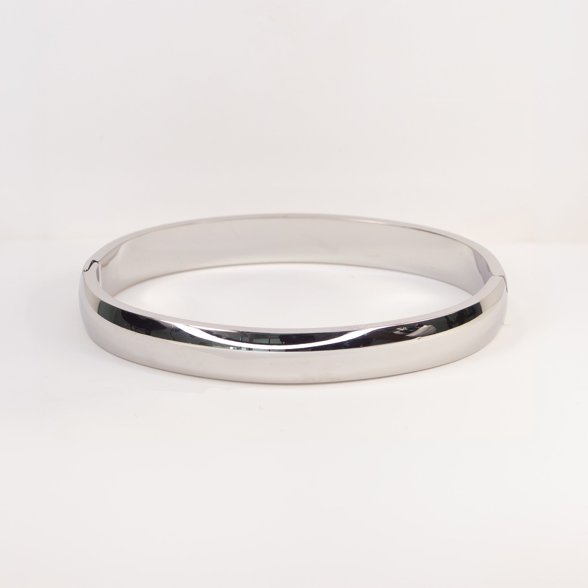 Aurea Cuff Bracelet silver wide — Tamola Jewellery