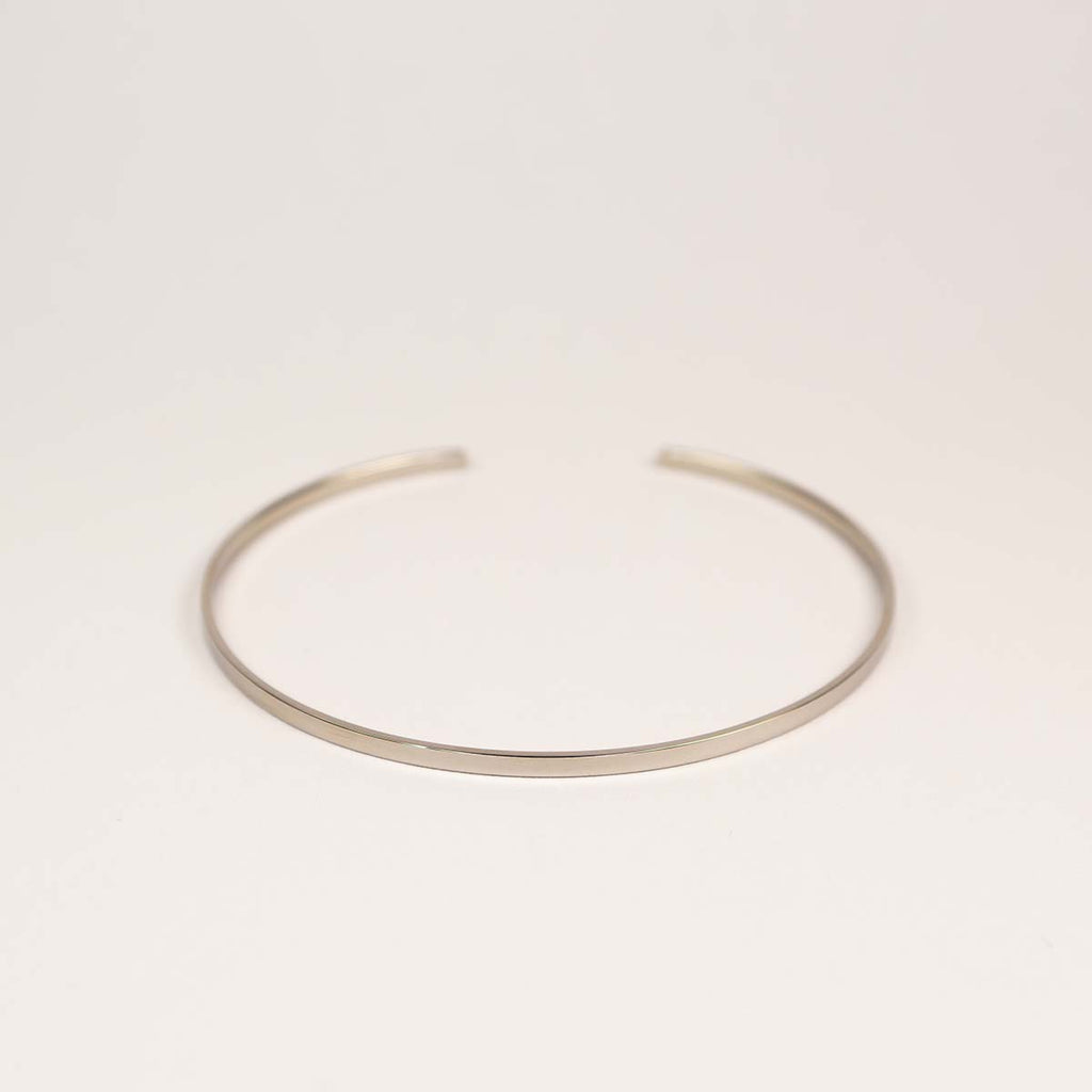 Bracciale rigido sottile Fleur
