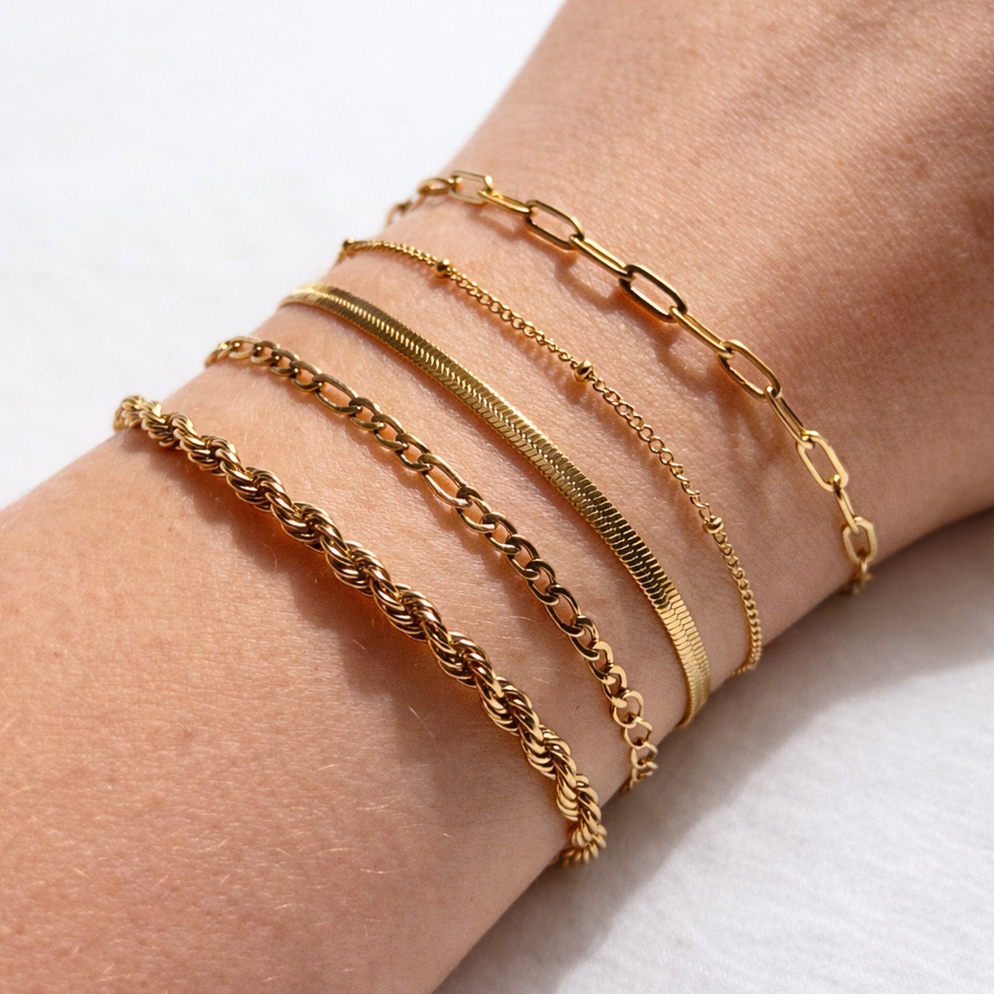Gold Essential Bracelet Pack