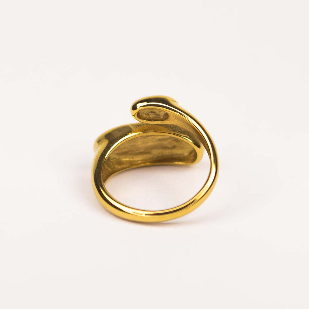 Anello aperto ovale Greta