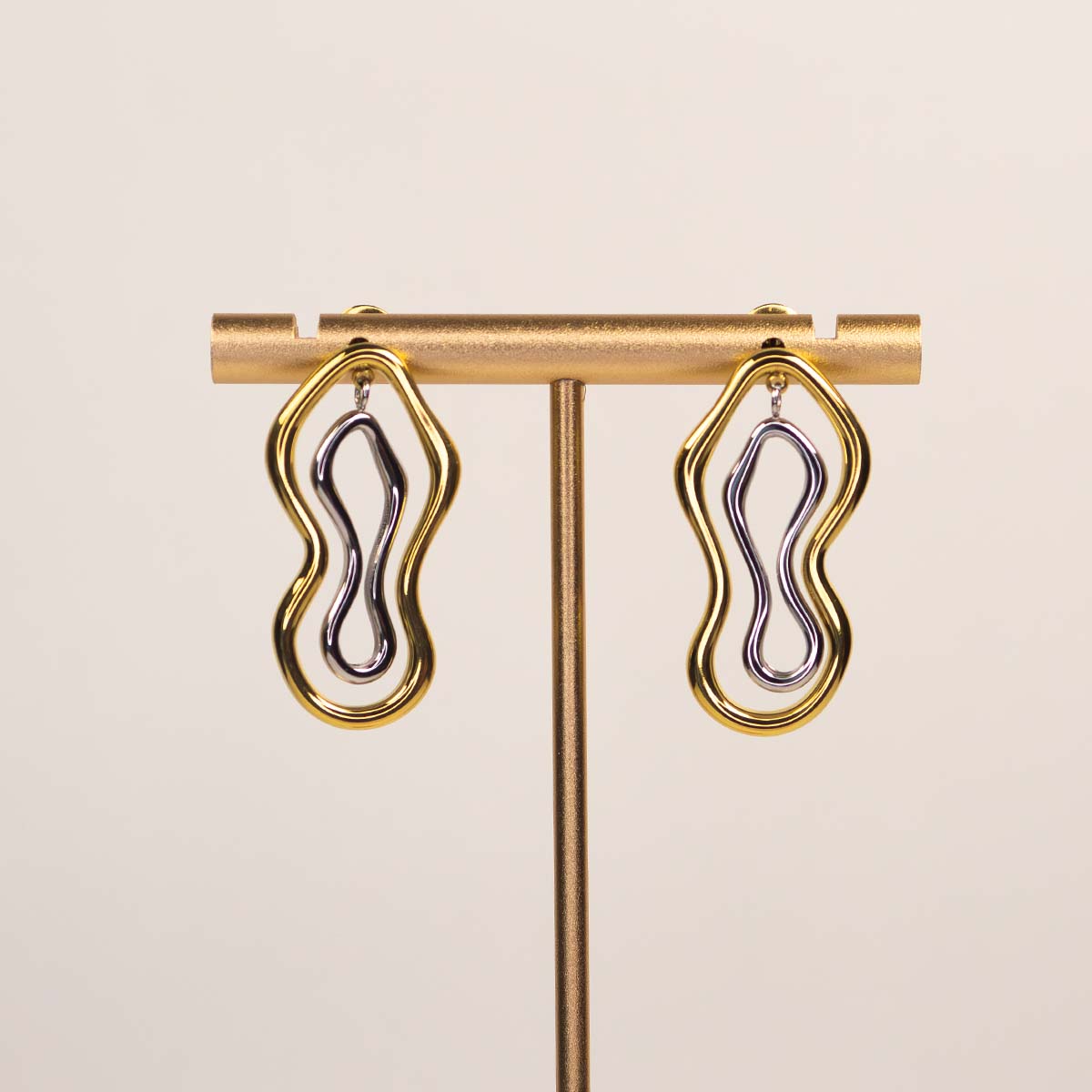 Hedda Wave Drop Earrings