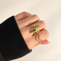 Ilse Liquid Open Ring