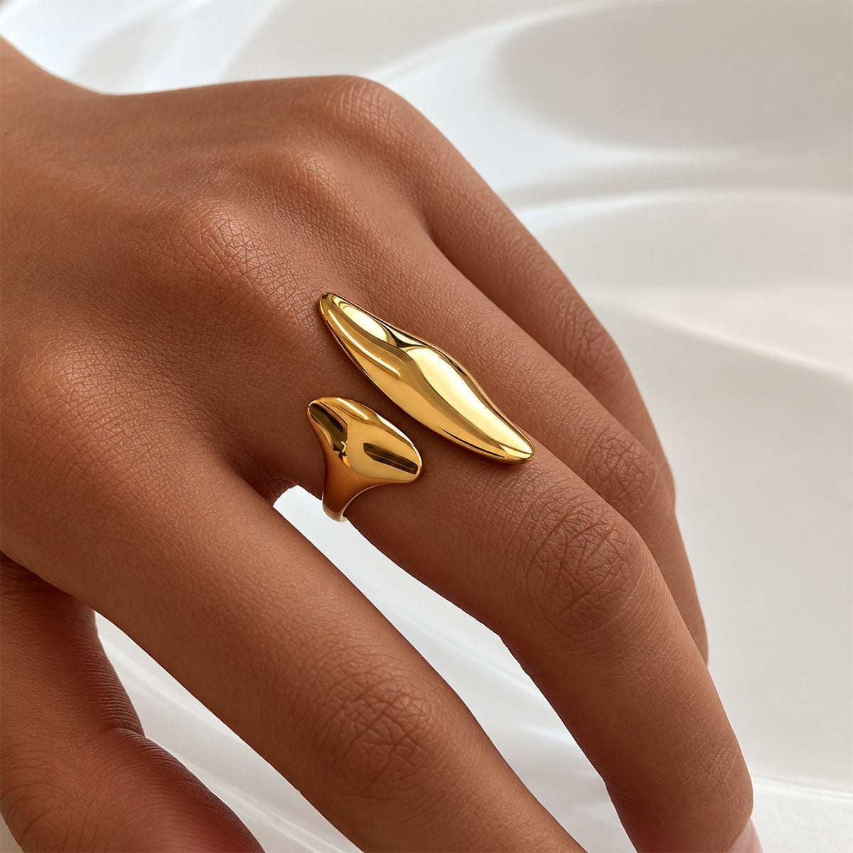 Ilse Liquid Open Ring