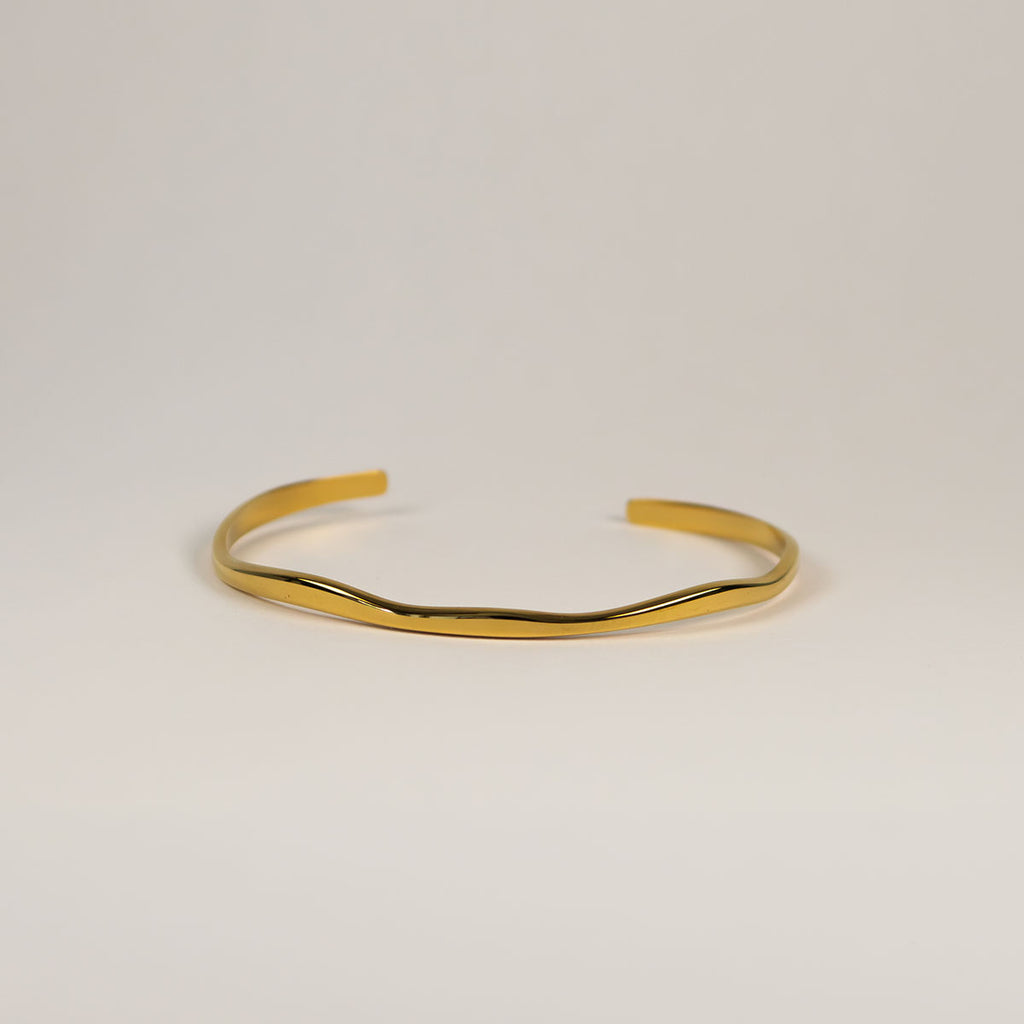 Ivy Twin Wave Cuff Bracelet