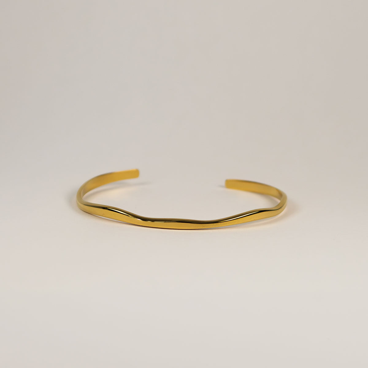 Ivy Twin Wave Cuff Bracelet