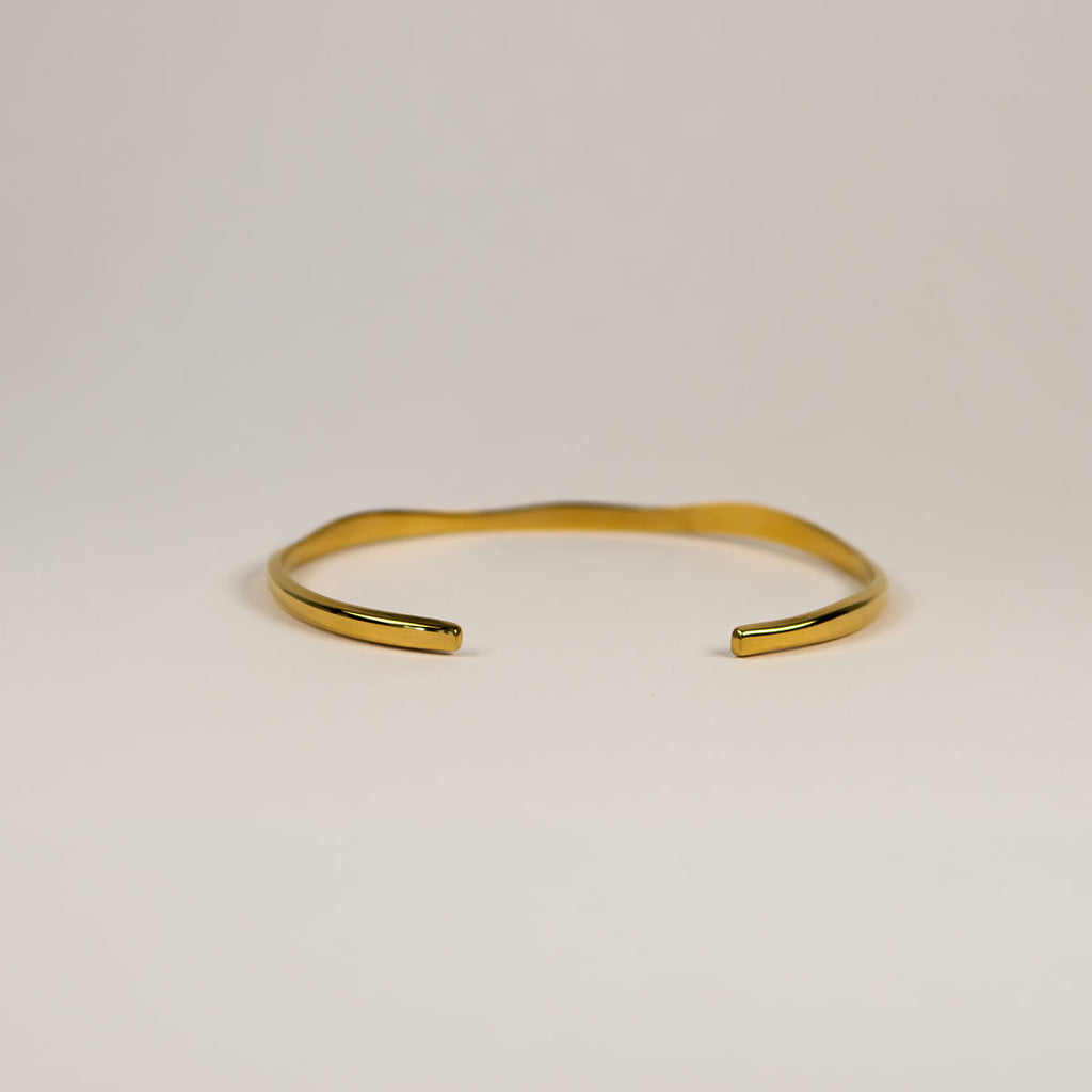 Ivy Twin Wave Cuff Bracelet