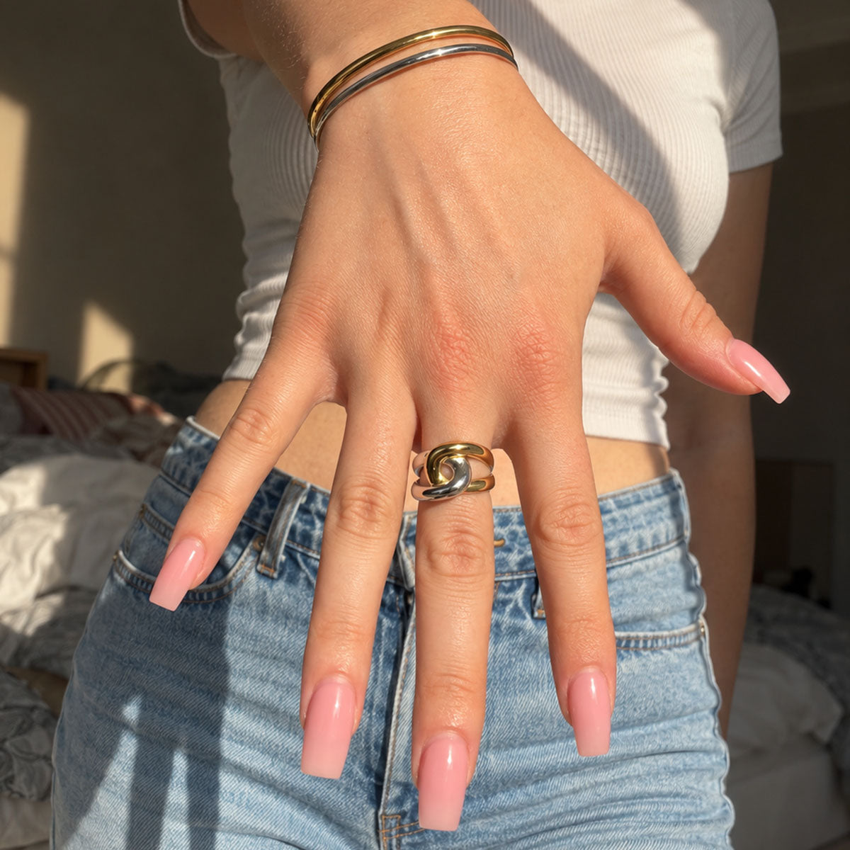 Kira Interlocking Ring