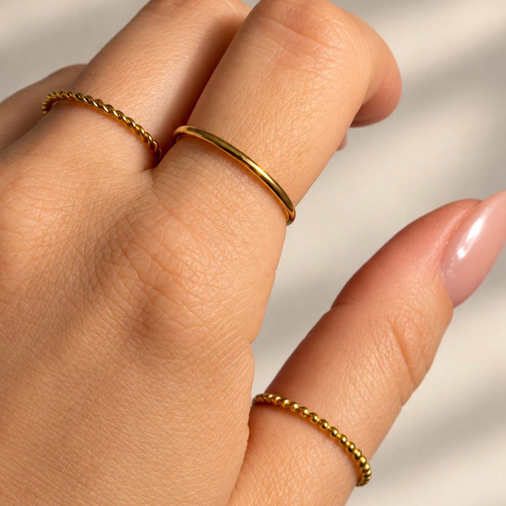Maja Slim Stacking Ring