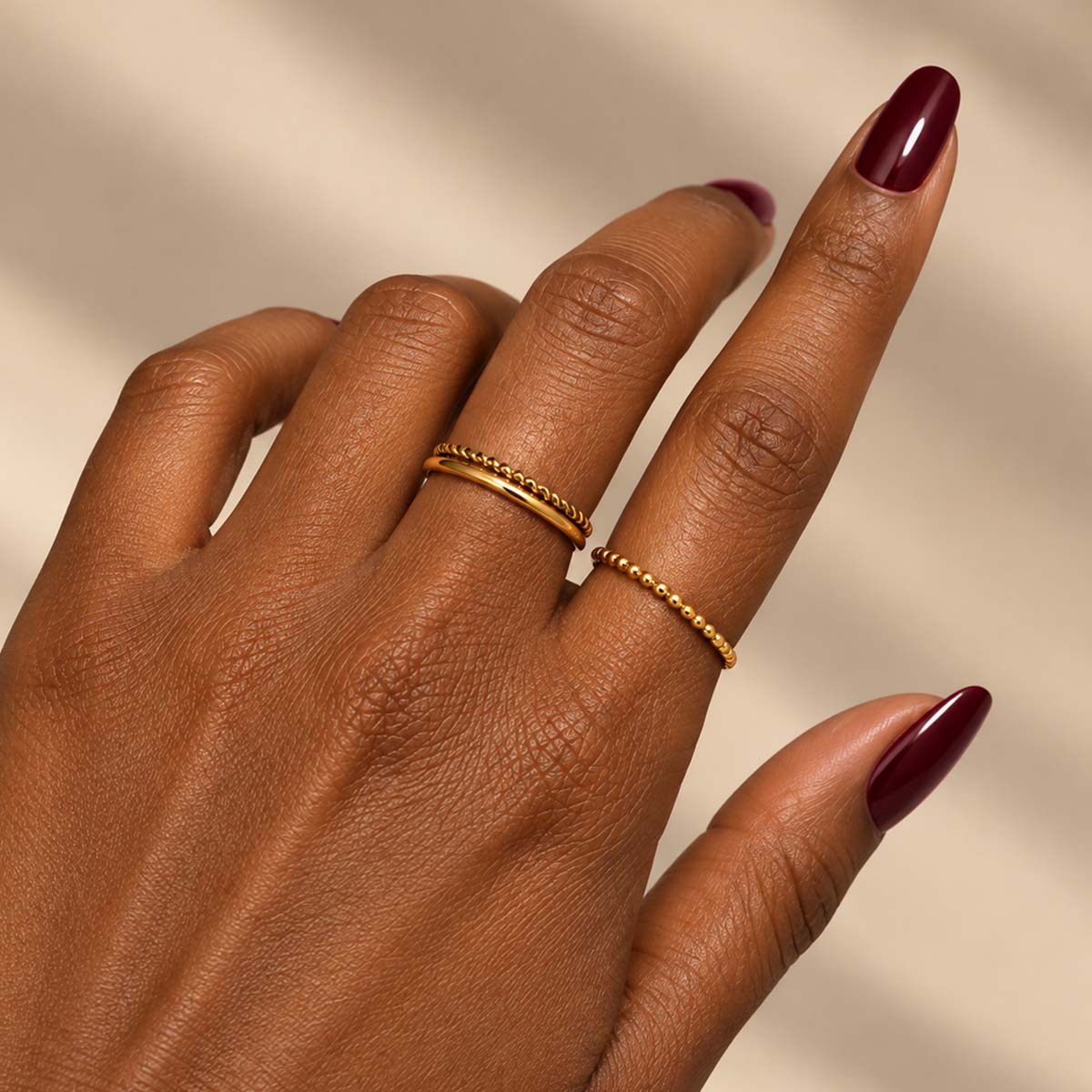 Maja Slim Stacking Ring