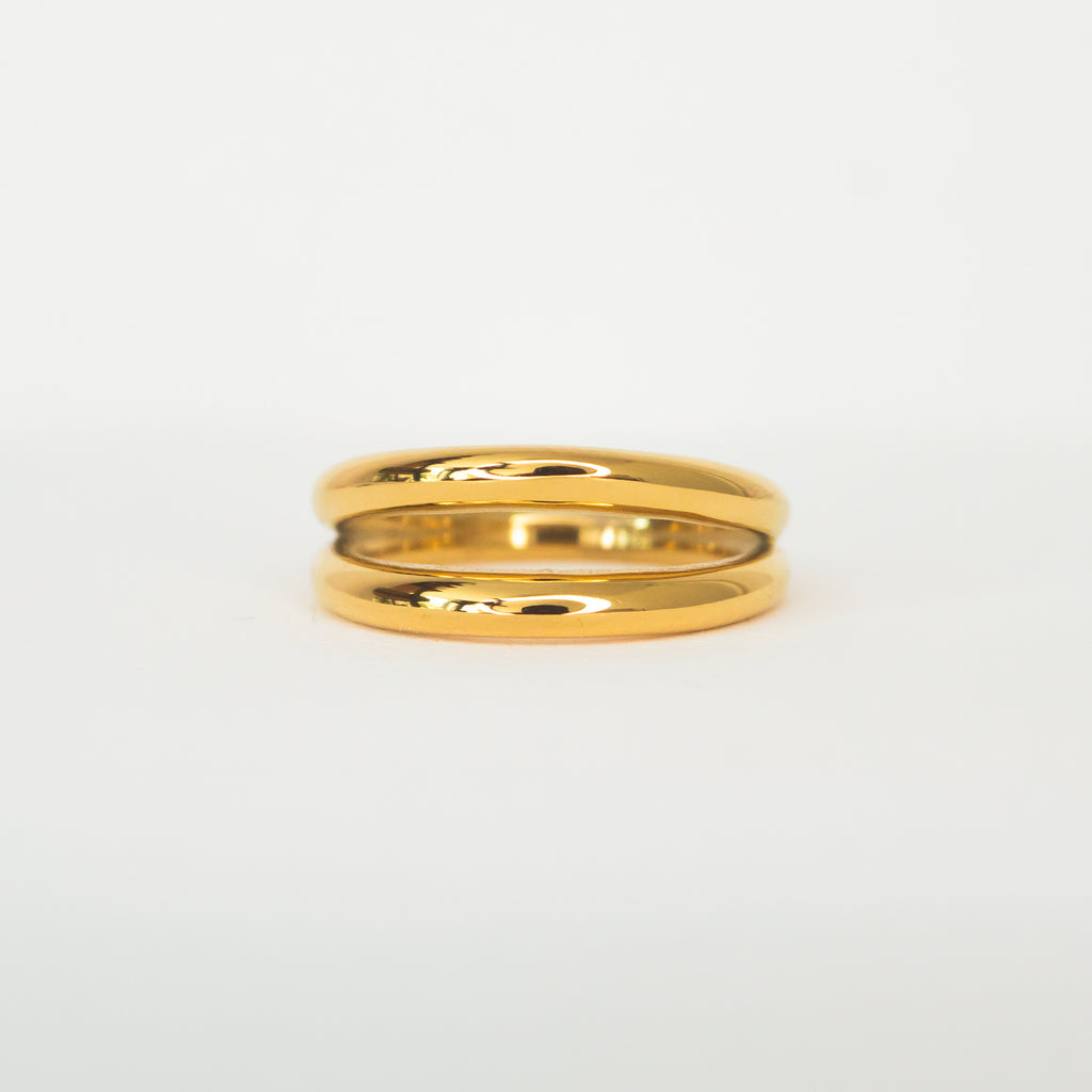 Mira Double Band Ring