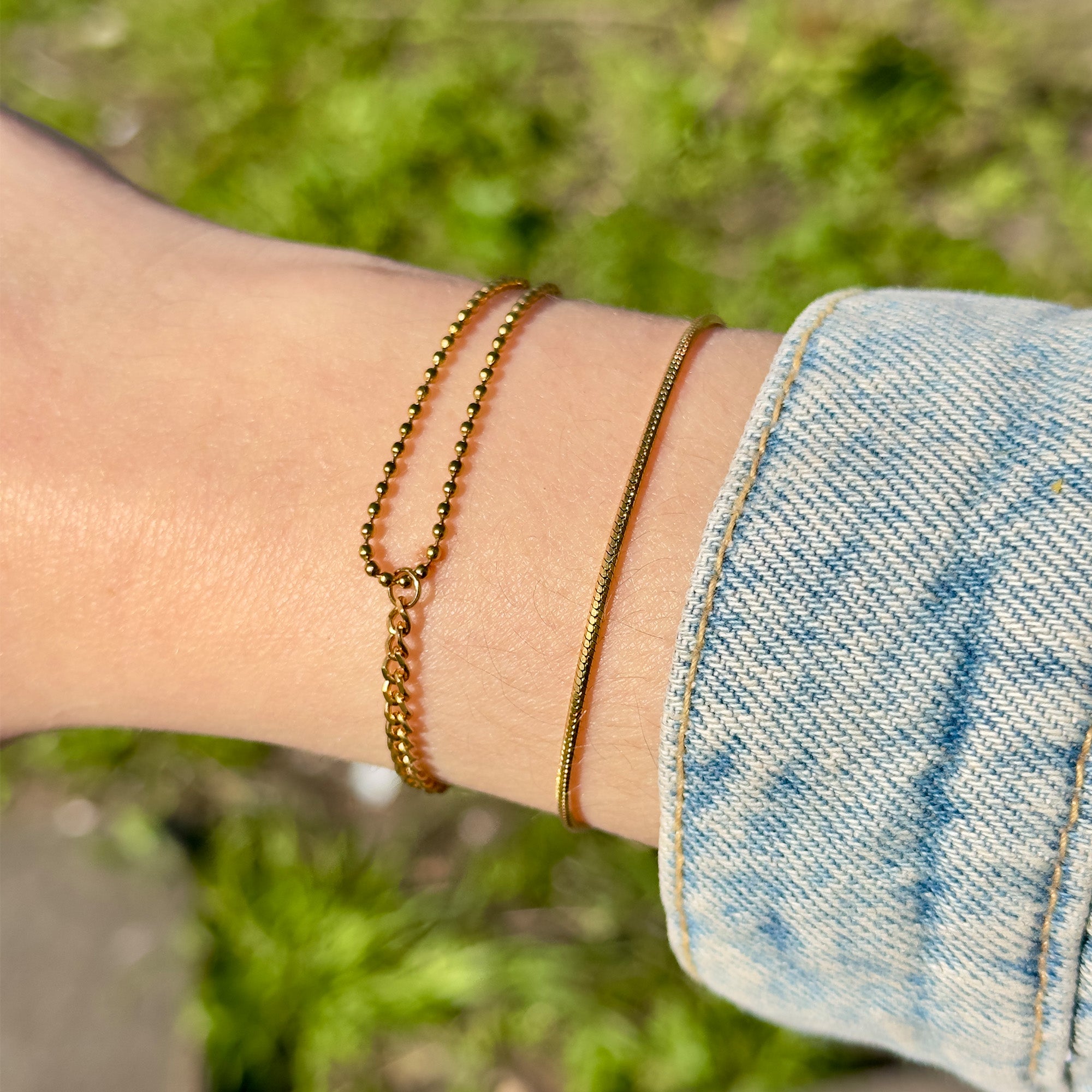 Selene Double Chain Bracelet