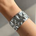 Bracciale rigido martellato Skye