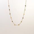 Arla Gold Cube Chain Necklace