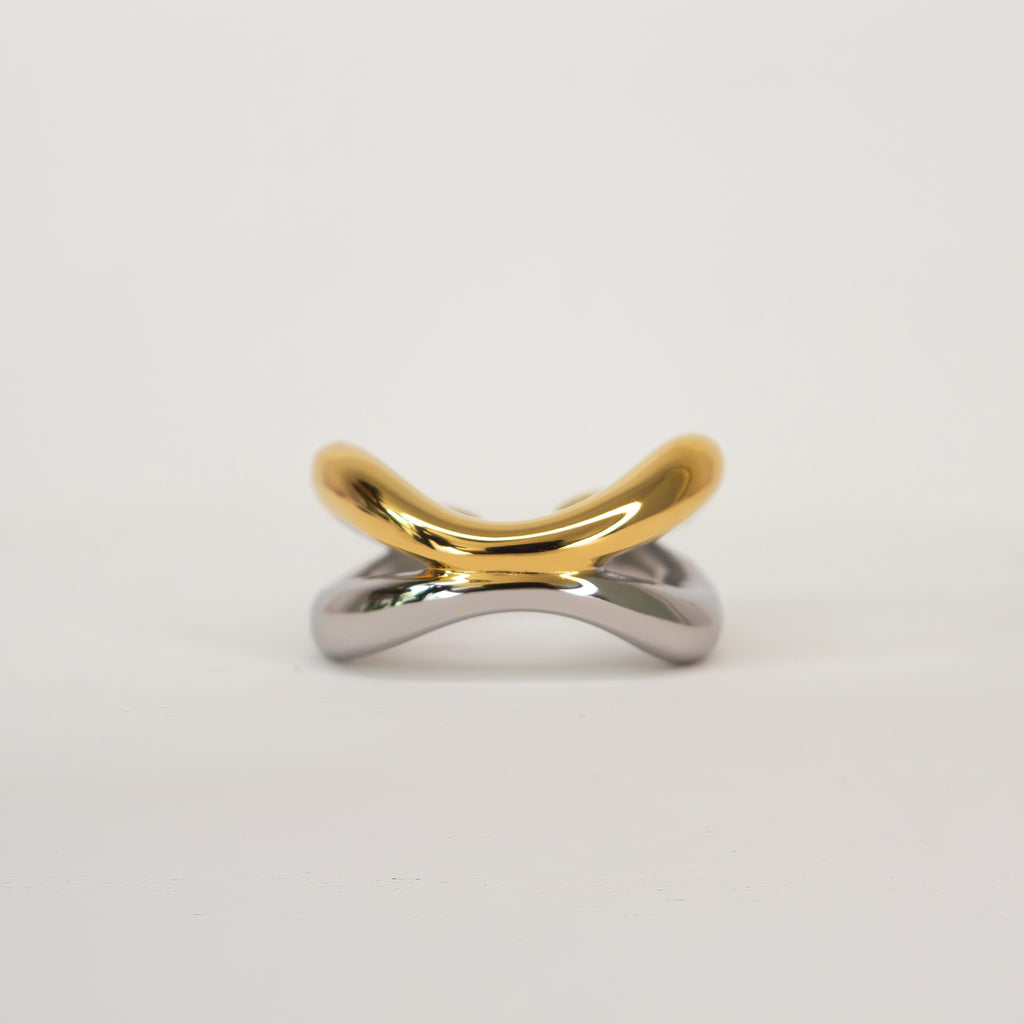 Dena Double Band Open Ring