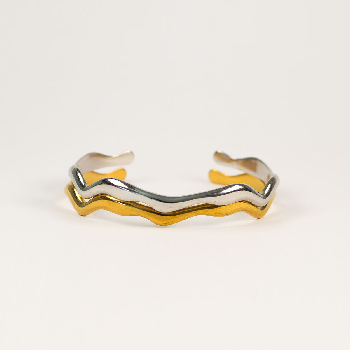Wren Wavy Cuff Bracelet