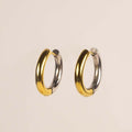 Yvette Split Hoop Earrings