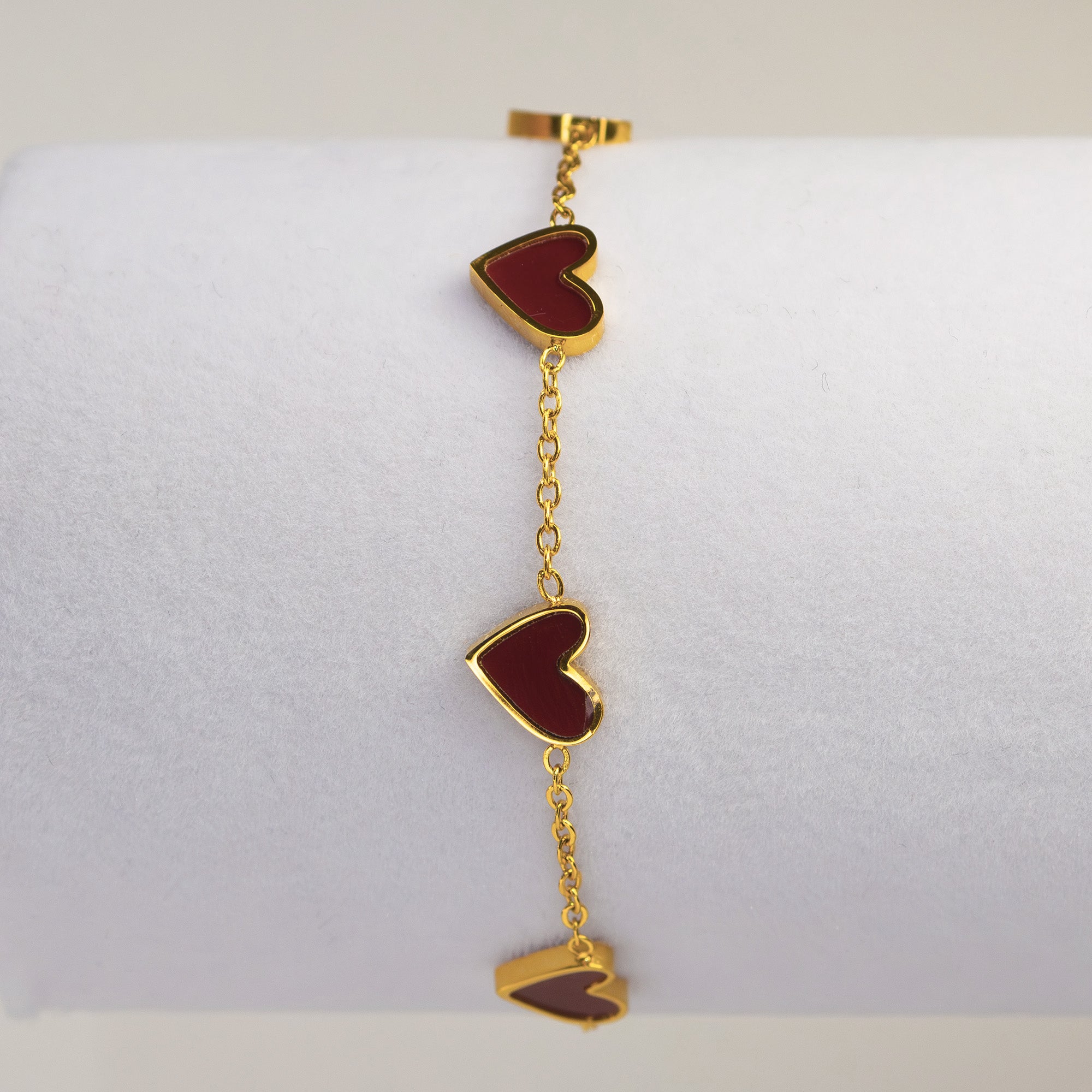 Amora Hartjesketting Armband