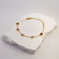 Amora Hartjesketting Armband