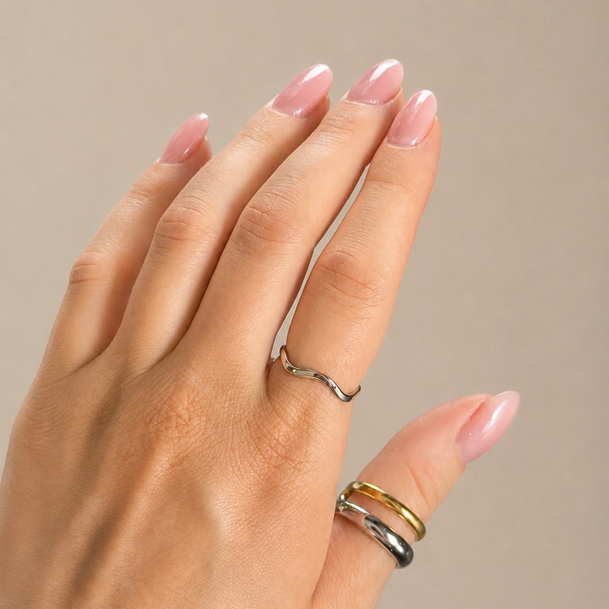Asta Organic Wave Ring