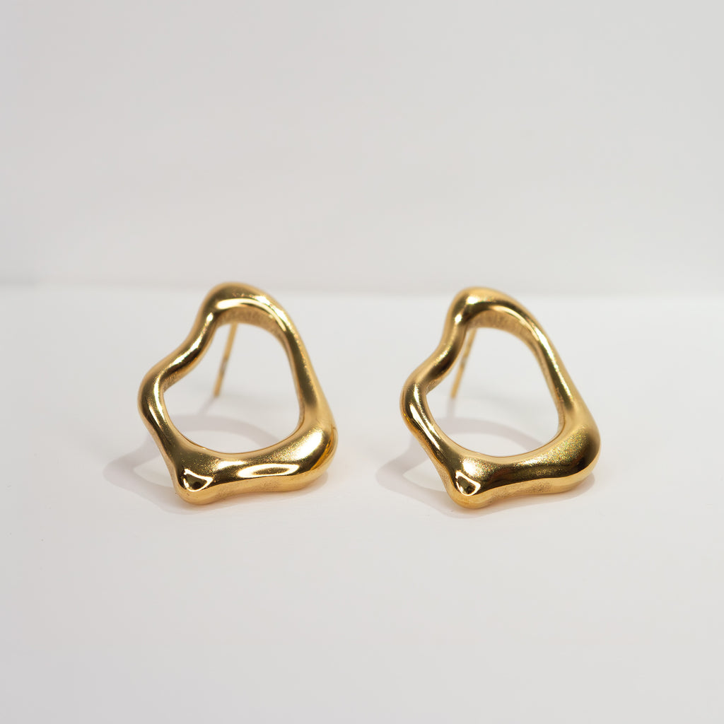 Elin Organic Shape Earrings