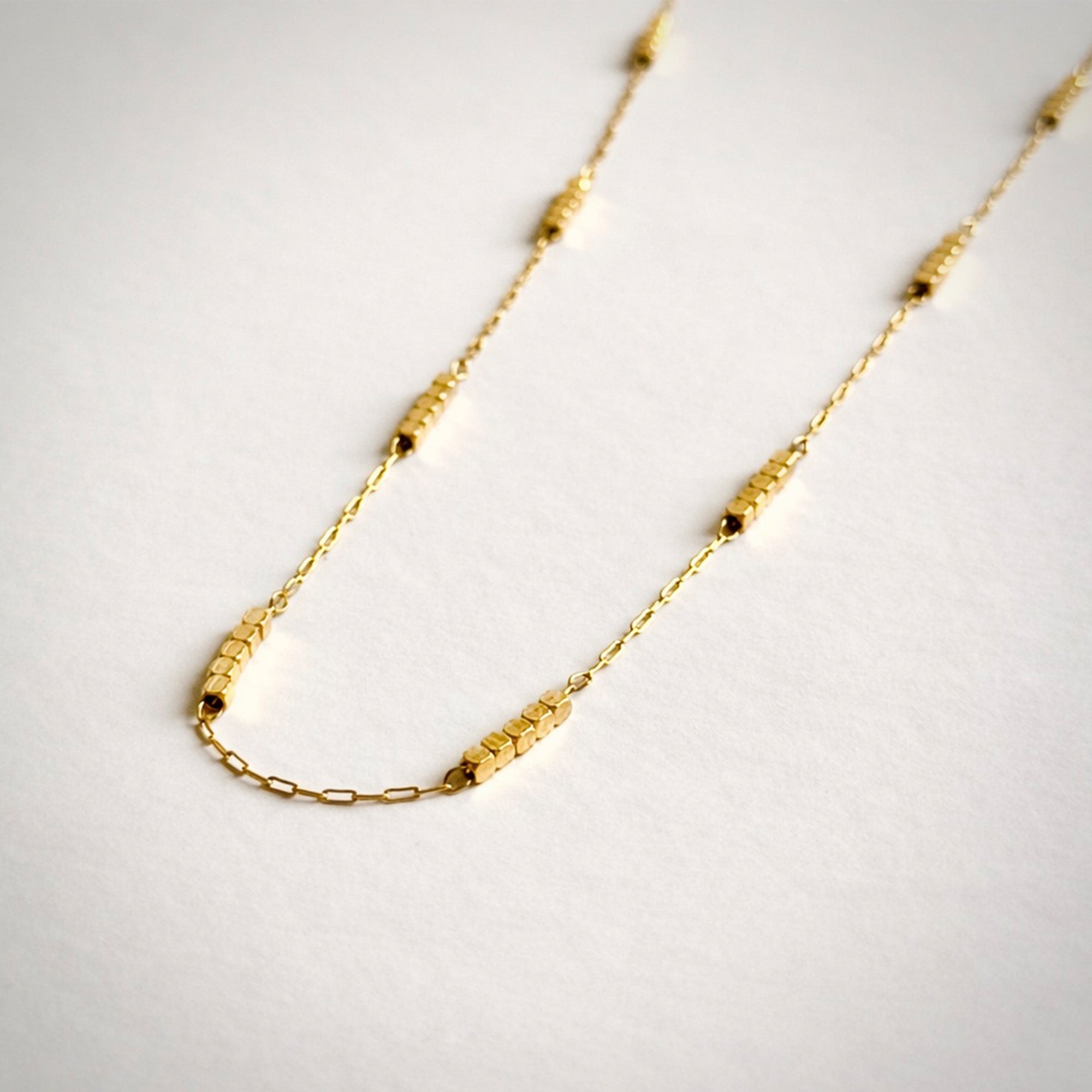 Luma Cube Chain Necklace