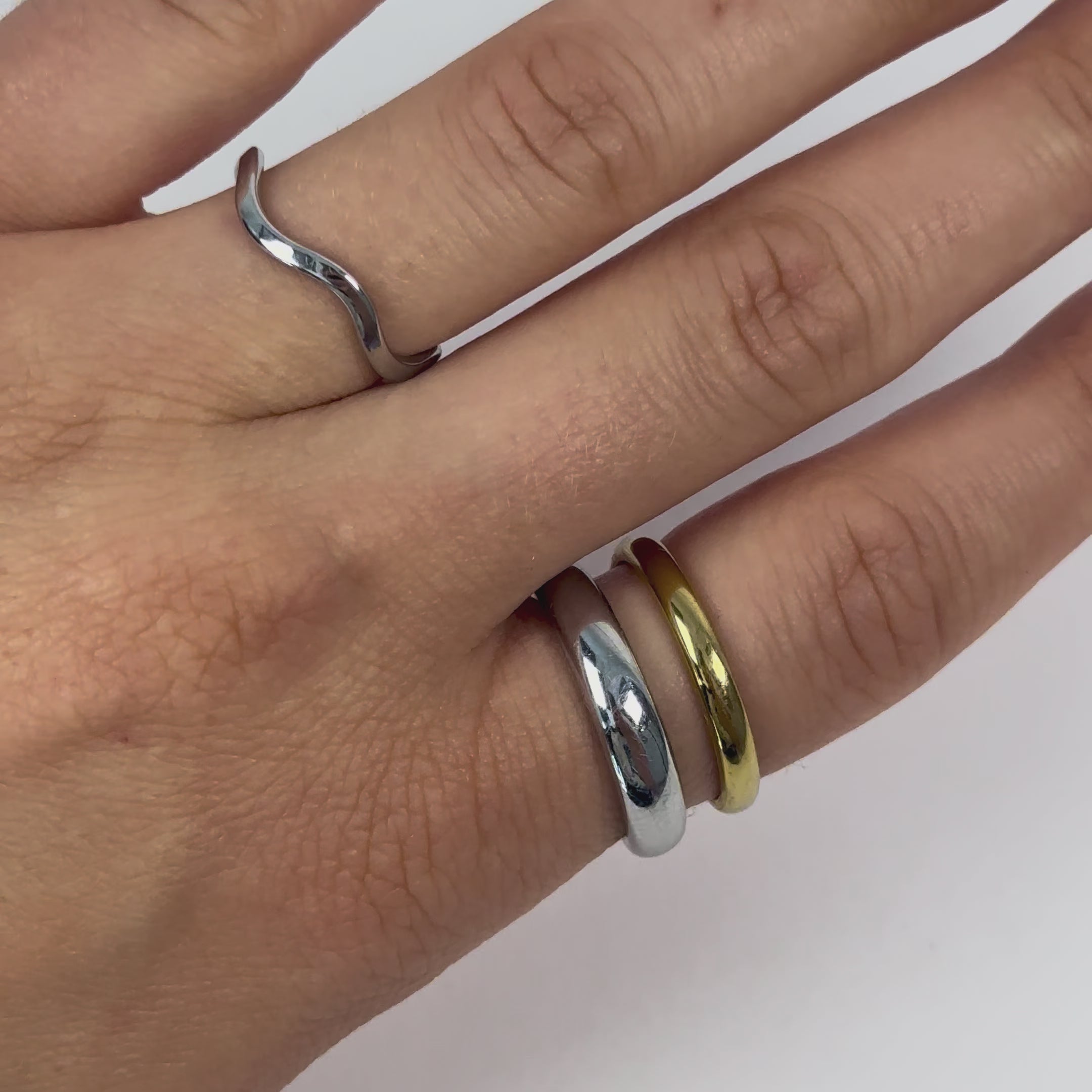 Dilla dubbele open ring