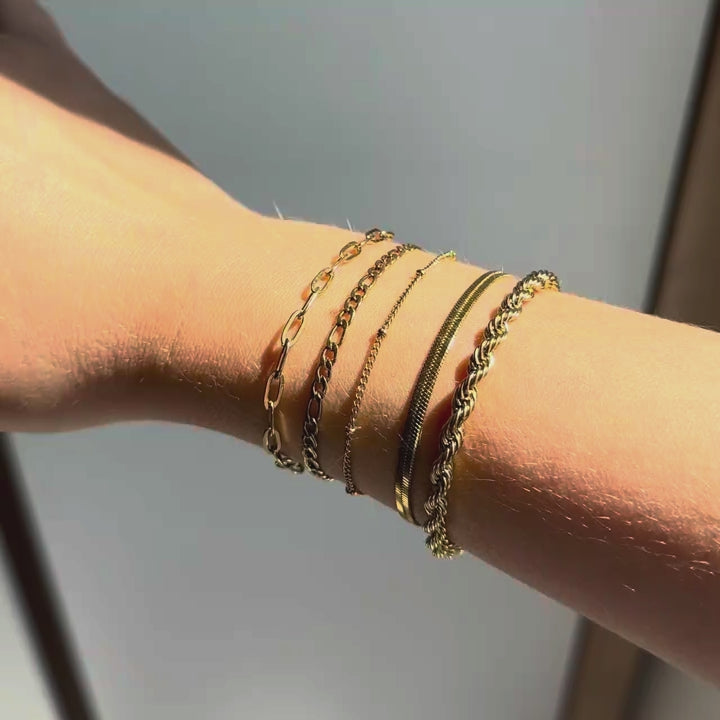 Gold Essential Bracelet Pack