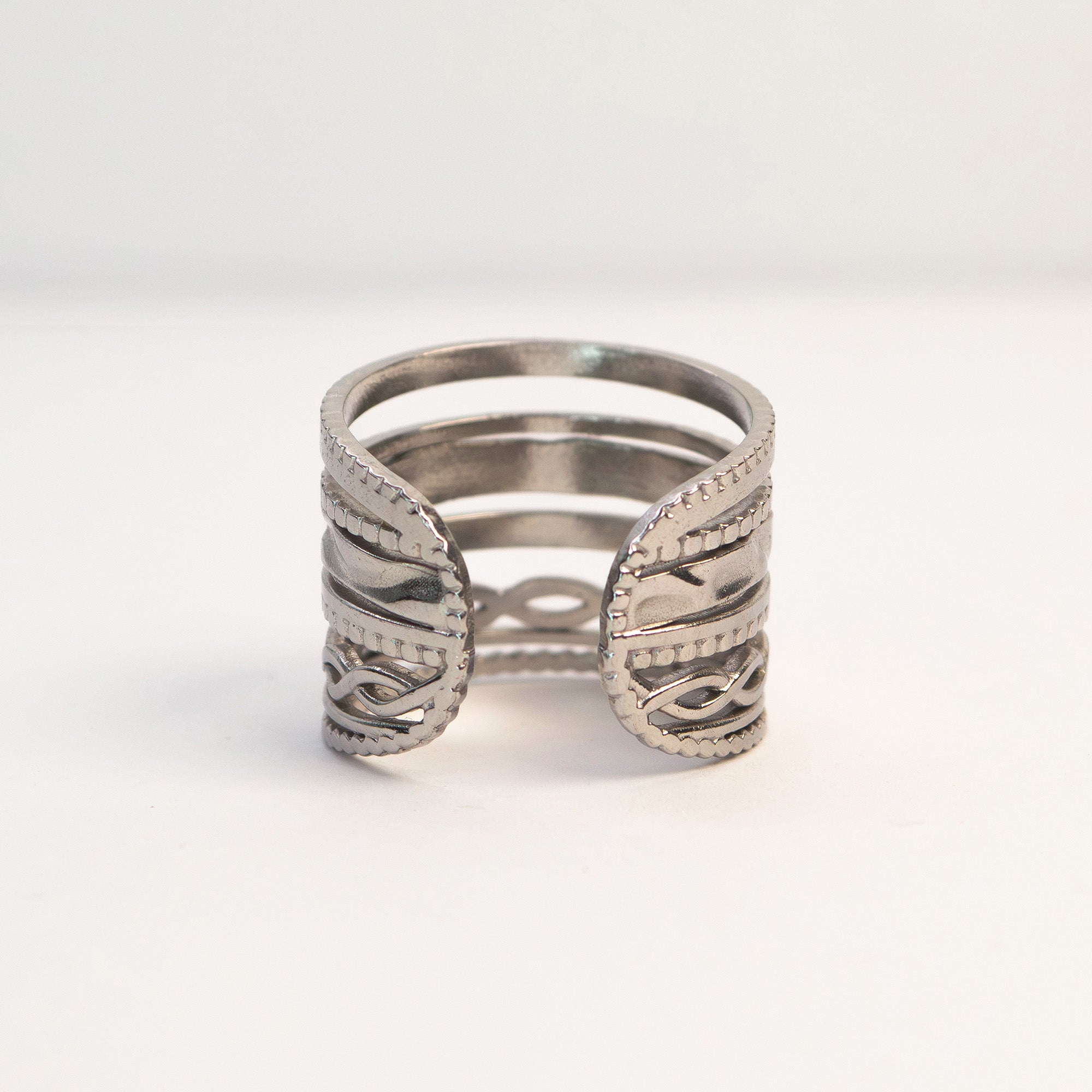 Sora Adjustable Steel Ring