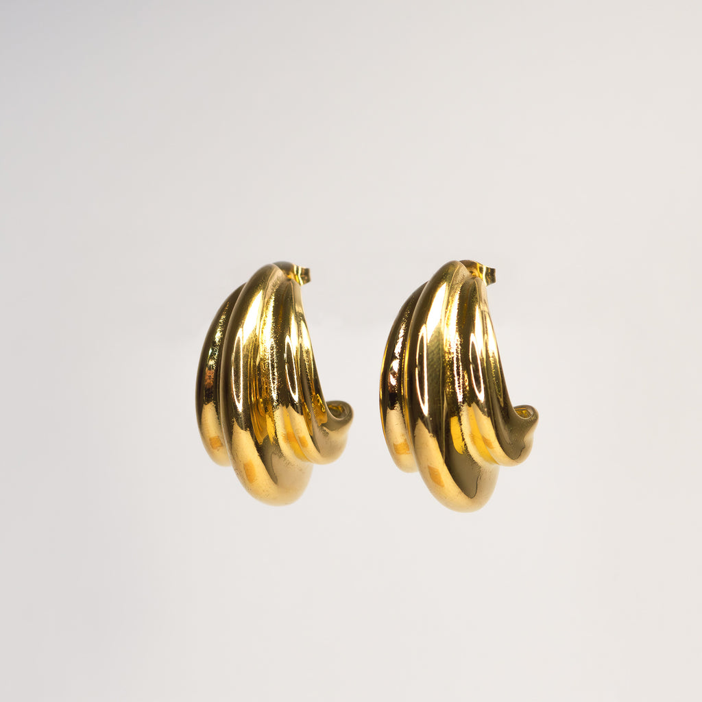 Vera Chunky Hoop Earrings